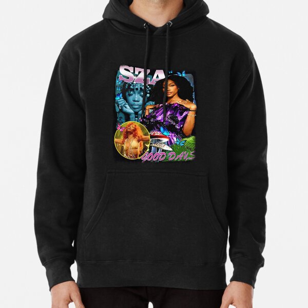 SZA Good Days 90s Pullover Hoodie
