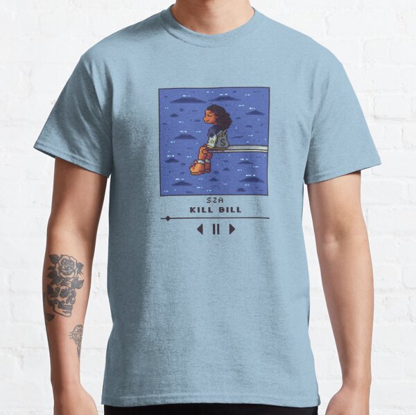 SZA Kill Bill SOS Pixel Art Spotify Song Classic T-Shirt
